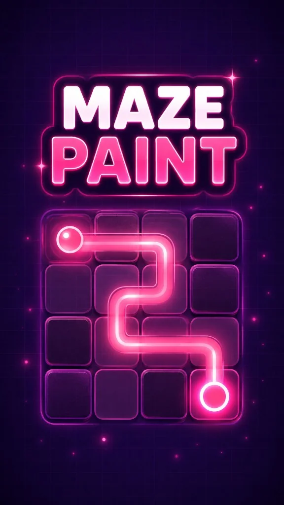 Maze Paint promotional artwork